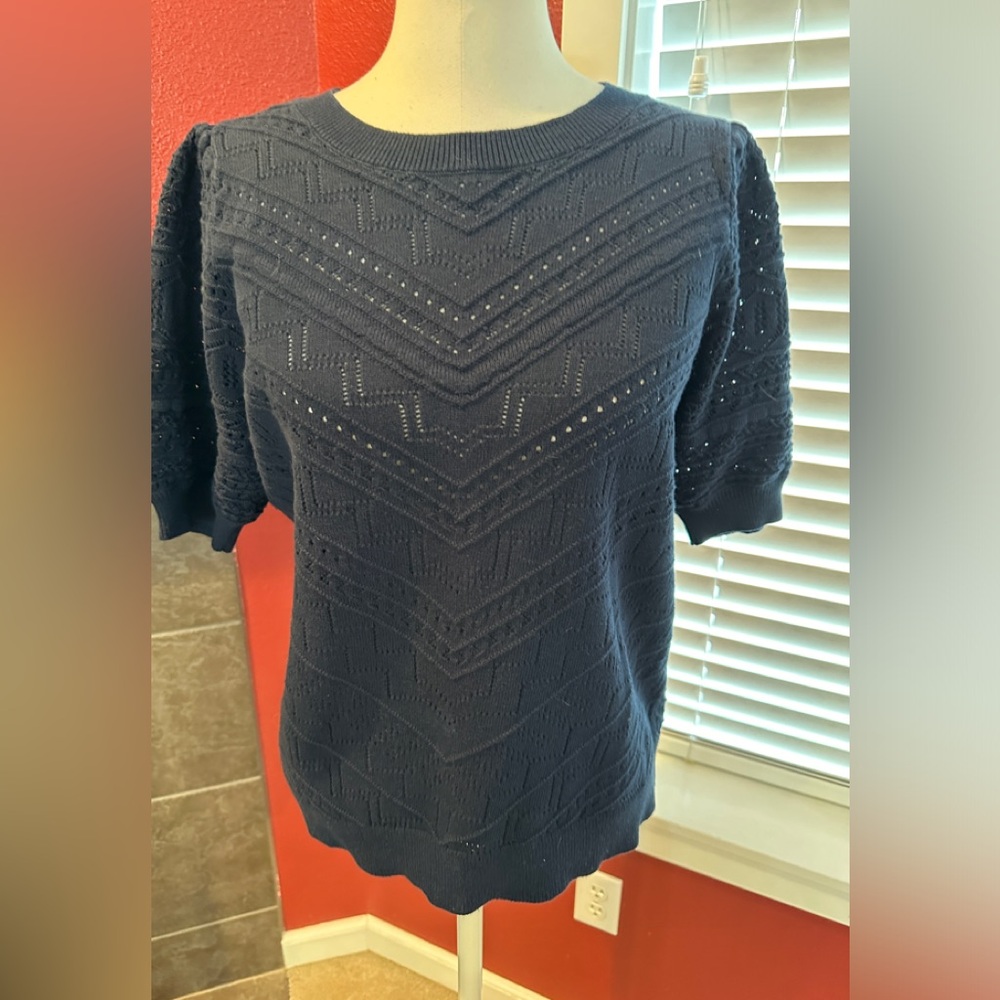 Loft short sleeved sweater